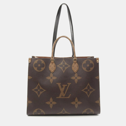 Louis Vuitton: Коричневая сумка 