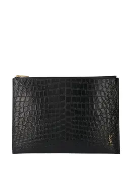 Saint Laurent: Чёрный клатч 