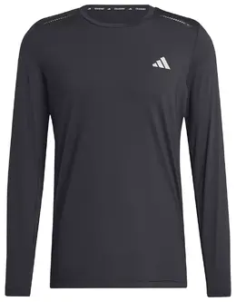 Adidas: Чёрная футболка 