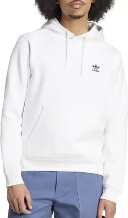 Adidas: Белая толстовка  Adicolor Essentials