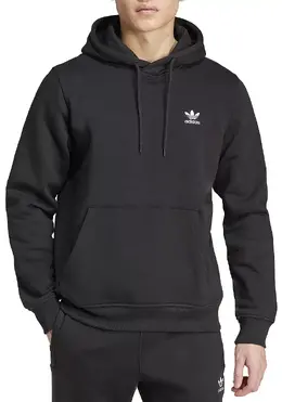 Adidas: Чёрная толстовка  Adicolor Essentials