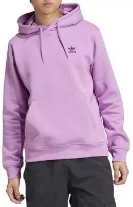 Adidas: Фиолетовая толстовка  Adicolor Essentials