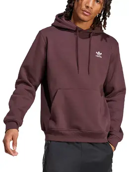 Adidas: Коричневая толстовка  Adicolor Essentials