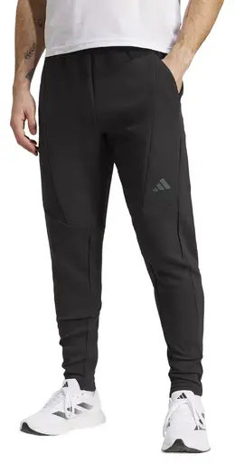 Adidas: Чёрные брюки 