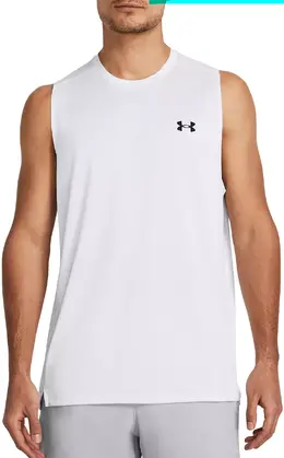 Under Armour: Белая майка 