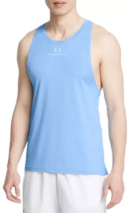 Under Armour: Голубая майка 