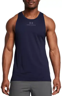 Under Armour: Синяя майка 