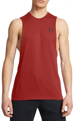 Under Armour: Оранжевая майка 