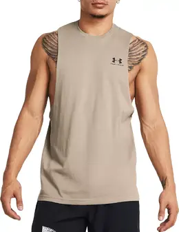 Under Armour: Чёрная майка 