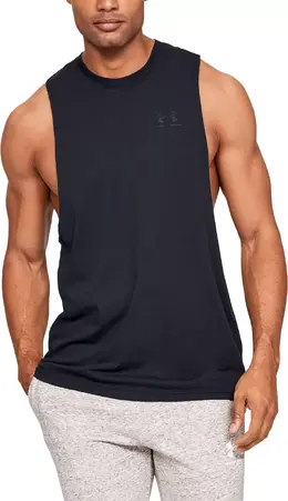Under Armour: Чёрная майка 