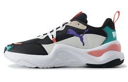 PUMA: Чёрные кроссовки 