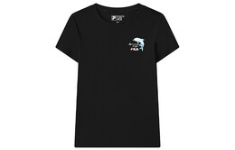 Fila: Чёрная футболка 
