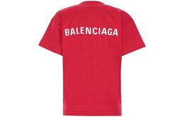 Balenciaga: Красная футболка 