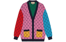 Gucci: Многоцветный свитер 