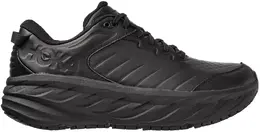 HOKA: Чёрные кроссовки 