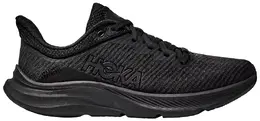 HOKA: Чёрные кроссовки 