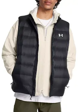 Under Armour: Чёрный пуховик 