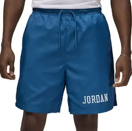 Jordan: Голубые шорты 