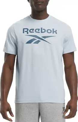 Reebok: Синяя футболка 