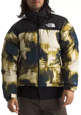 The North Face: Куртка  Nuptse с принтом