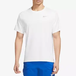 Nike: Белая рубашка  Dri FIT