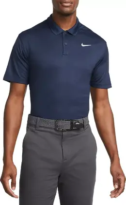 Nike: Однотонная рубашка  Dri FIT