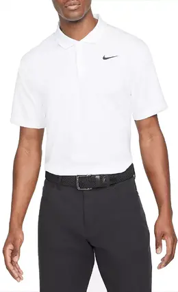 Nike: Однотонная рубашка  Dri FIT