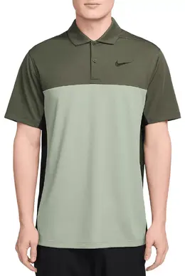 Nike: Рубашка  Dri FIT цвета хаки