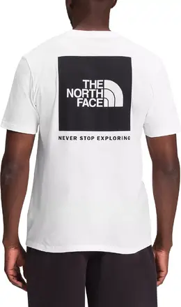 The North Face: Белая футболка  Box