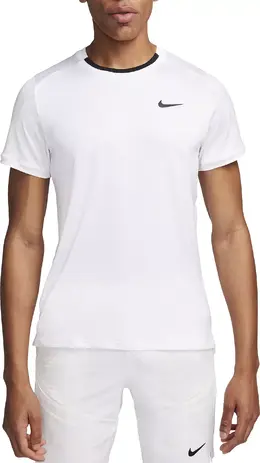 Nike: Белая рубашка  Dri FIT
