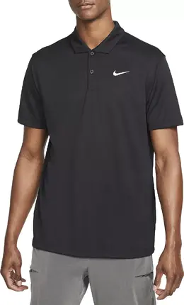 Nike: Чёрная футболка  Dri FIT