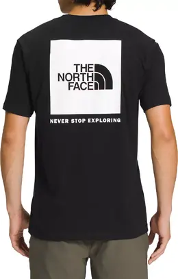 The North Face: Чёрная футболка  Box