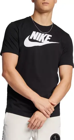 Nike: Чёрная футболка  Sportswear