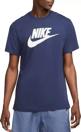 Nike: Синяя футболка  Sportswear