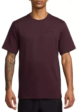 Nike: Бордовая футболка  Dri FIT