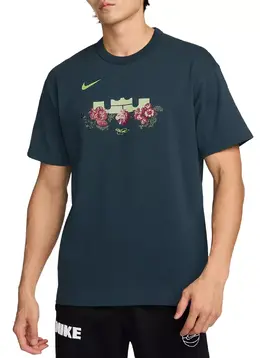 Nike: Синяя футболка 