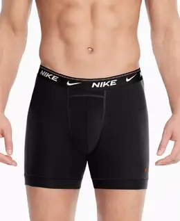 Nike: Чёрные трусы  Dri FIT