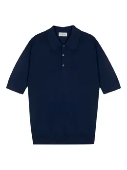 John Smedley: Синее поло 