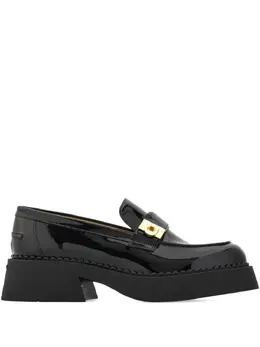 Ferragamo: Чёрные лоферы 