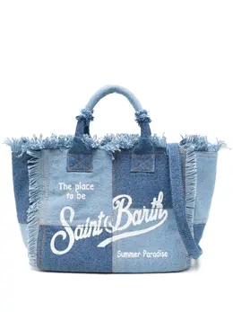 MC2 Saint Barth: Голубая сумка-шоппер 