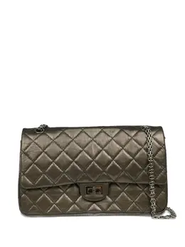 CHANEL Pre-Owned: Коричневая сумка 