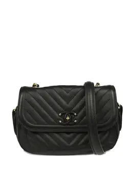 CHANEL Pre-Owned: Чёрная сумка 