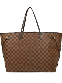 Louis Vuitton Pre-Owned: Коричневая сумка-шоппер 