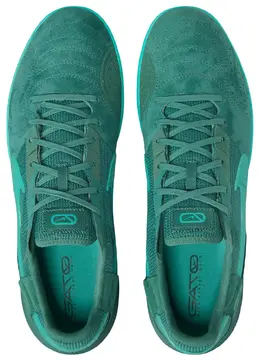 Nike: Зелёные кеды 