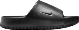 Nike: Чёрные шлёпанцы 
