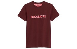 Coach: Бордовая футболка 