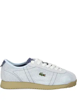 Lacoste: Голубые кроссовки 