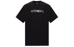 Vetements: Чёрная футболка 