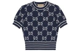 Gucci: Тёмная футболка 