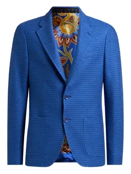 ETRO: Голубые пиджаки 